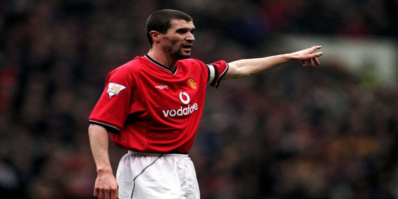 Roy Keane trụ cột bóng đá Manchester United