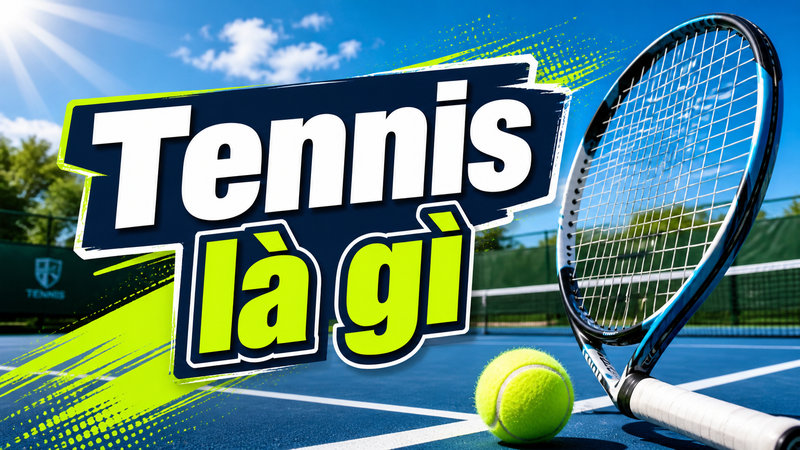 Tennis là môn quần vợt trong đó người chơi dùng vợt đánh bóng qua lưới sang phần sân đối phương. 