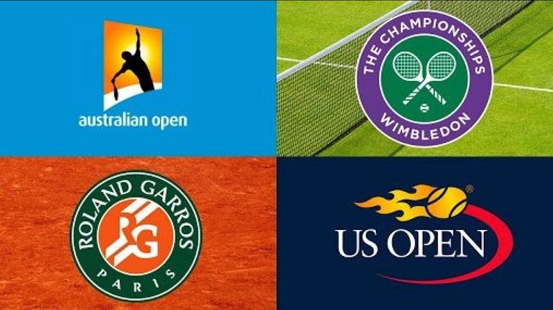 Grand Slam là bốn giải tennis danh giá nhất gồm Australian Open, Roland Garros, Wimbledon và US Open. 