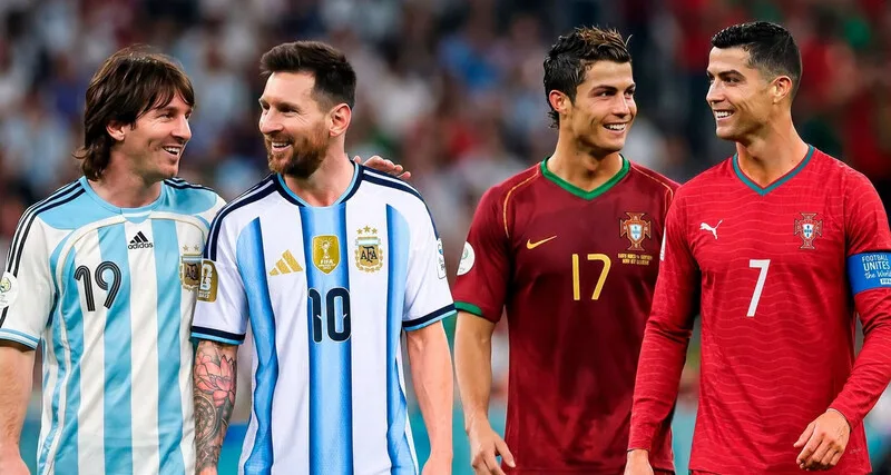 Messi và Cristiano Ronaldo tiếp tục được so sánh trong cuộc đua lịch sử hướng tới cột mốc 1.000 bàn.